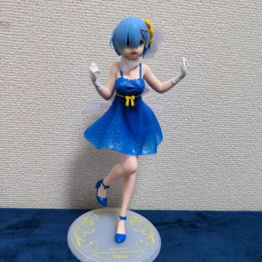 リゼロ　レム　青レースドレス　フィギュア