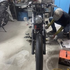 ドラッグスター250 フルカスタムの画像