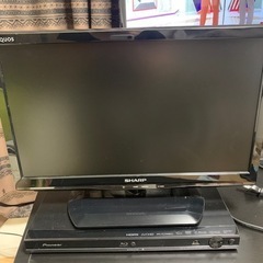SHARP 19inch テレビ