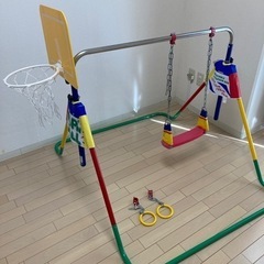 ポップンロール　鉄棒　吊り輪　ブランコ
