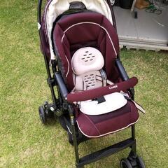 コンビ　ベビーカー　メチャカルハンディ　オート4キャスの画像