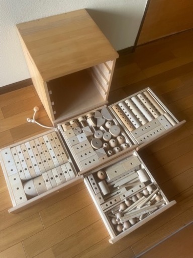 知育玩具　ゲーテのくみ木　