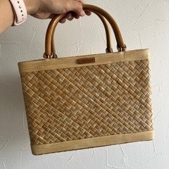 ケイトスペード　カゴバック　美品