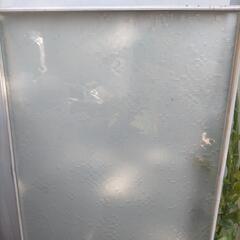 旧玄関ガラス小2枚の画像