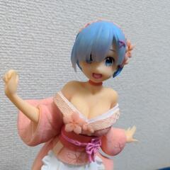 リゼロ　レム　ピンク　和服　フィギュアの画像