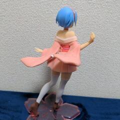 リゼロ　レム　ピンク　和服　フィギュアの画像