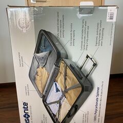 【店頭引き取り限定】サムソナイト 27 インチ グラヴテック シルバー《SAMSONITE 27"GRAVTEC》スーツケースの画像