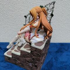 ソードアート・オンライン　アスナ　階段ジオラマフィギュアの画像