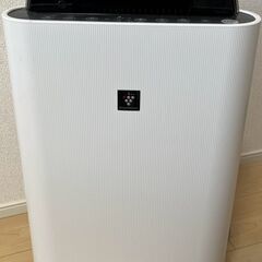 【0円】SHARP加湿空気清浄機 KC-G50 一部破損 ◇他に...