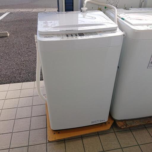 ★【ハイセンス】全自動洗濯機 2021年製 4.5kg[HW-E4504]【３ヶ月保証付き★送料に設置込み】自社配送時代引き可※現金、クレジット、スマホ決済対応※