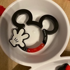 ミッキー&ミニー　メッシュバック　財布　マグネット　クリップ　の画像