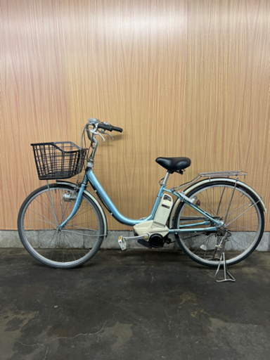格安出品❗️電動自転車 ブリヂストン アシスタ 26インチ 水色 大容量8.1Ahバッテリー 充電器付き 配送可能 自宅引き取り割引き◎