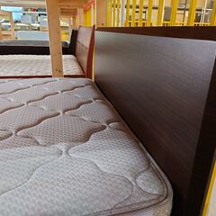 【愛品倶楽部柏店】ニトリ　Nラムサール　レッグタイプセミダブルベッドの画像