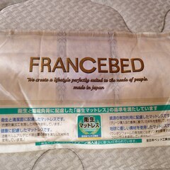 【愛品倶楽部柏店】ニトリ　Nラムサール　レッグタイプセミダブルベッドの画像