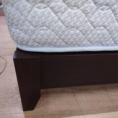【愛品倶楽部柏店】ニトリ　Nラムサール　レッグタイプセミダブルベッドの画像