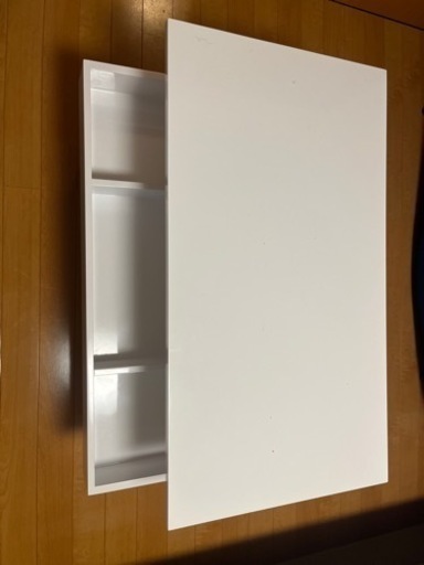 OSJ 昇降センターテーブル　ホワイト