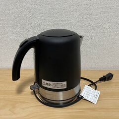 【0円】アイリスオーヤマ ケトル 1L ブラック ◇他にも出品あり◇の画像