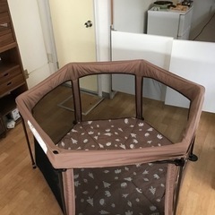 美品♪ ポータブルベビーサークルの画像