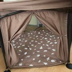 美品♪ ポータブルベビーサークルの画像