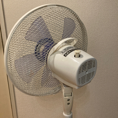 扇風機　山善　リモコンありの画像