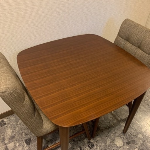 更に値下げ！ニトリ 2人がけ　ダイニングテーブルセット  美品