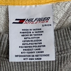 TOMMY HILFIGER  ヒルフィガーアスレチック　トレーナー　Lサイズの画像