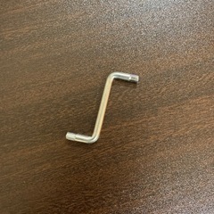 シンプルデスク　ブラウンの画像