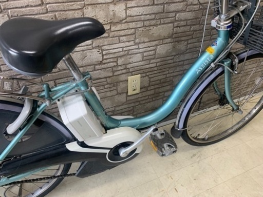東京23区配達無料　新基準　ブリヂストン　アシスタ　12.8Ah リチウム 電動自転車 中古 ⑧