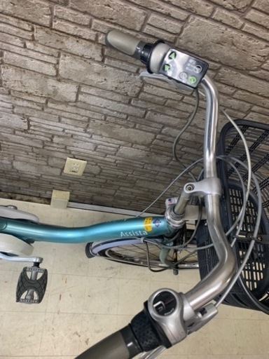 東京23区配達無料　新基準　ブリヂストン　アシスタ　12.8Ah リチウム 電動自転車 中古 ⑧
