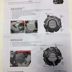 GBレーシング　ジェネレーターとクラッチカバーのセットの画像