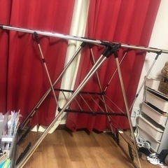 室内　洗濯物干し