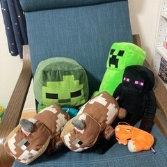 マイクラ　ぬいぐるみセット　マインクラフト