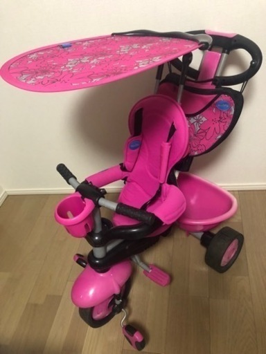 三輪車 smart trike zoo butterfly