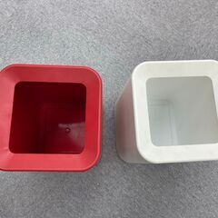 【2つあげます】袋が見えにくいダストボックス チューブラスクエアの画像