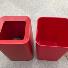 【2つあげます】袋が見えにくいダストボックス チューブラスクエアの画像