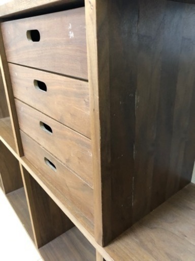値引きしました！【無印良品】引き出し付き スタッキングチェスト5段