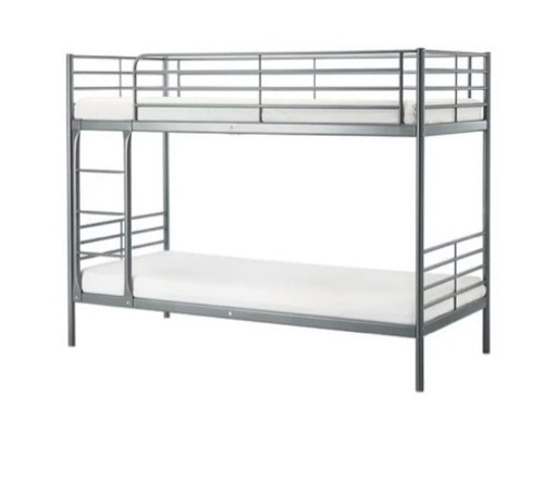 IKEA 2段ベッド　➕　アンダーベッド　マットレス一つ付き
