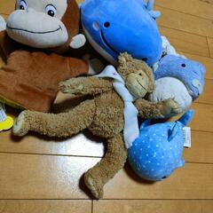 ぬいぐるみ５個セットの画像