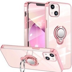 新品　iPhone12 mini ケース リング クリア　薄型 ...