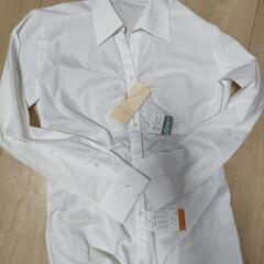 【値下げ・新品】白ブラウス　ワイシャツ9号　就活やリクルートにも