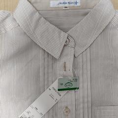 【再値下げ・新品】ブラウス　ストライプシャツ　レディースの画像