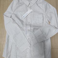 【再値下げ・新品】ブラウス　ストライプシャツ　レディース