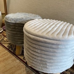 ミニスツール２個セットの画像