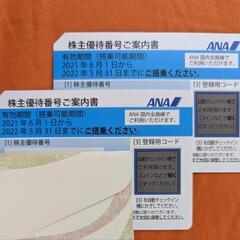 ANA株主優待券　有効期限2022年11月30日まで