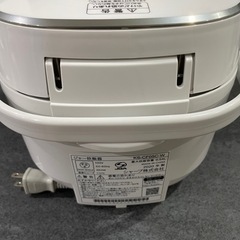 SHARP シャープ 炊飯器 3合炊き KS-CF05C-W ホワイト 白の画像