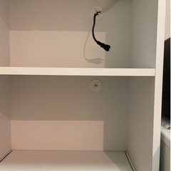 【無料】レンジボード 食器棚 キッチン収納の画像