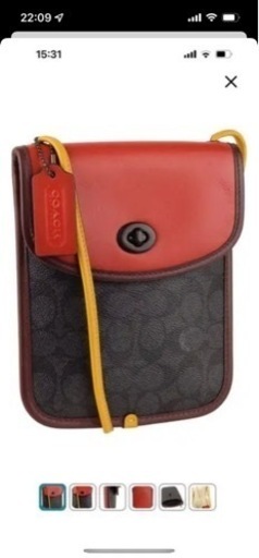 【超美品】COACHのミニショルダーバッグ