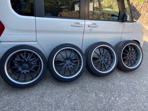 WORK グノーシス HS201 20インチ マットブラック　8.5J+35 9.5J+35 114.3 5H 245/40R20 アルファード ヴェルファイア