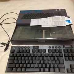 logicool g913 TKL ブラック　タクタイル