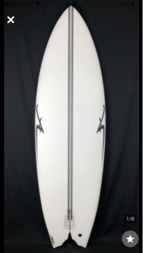 アロハ　ほぼ新品　サーフボード6.0